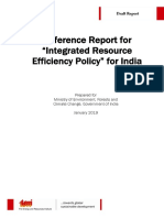 Reference Report For Integrated Resource Efficiency Policy For India - 0