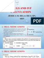 Drugs and Ivf Calculation: Jessica M. Dela Cruz, RN, MSN