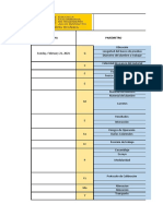 Lista Especificaciones - TREFILADO