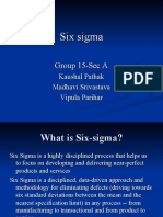 Six sigma overview