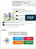 Avalição de Ciências 3º Bimestre