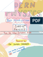 Modern Physics Complete Notes