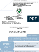 LAPORAN HASIL PENELITIAN PPT Isip