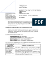 Course Syllabus - Admin Public Officers Election Pub Corp (SY 2020-21)