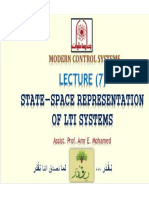 Lecture7 State Space Representation