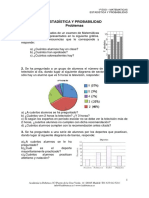 Problemas - Estadísticas