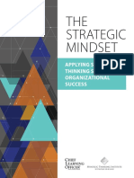 THE Strategic Mindset: Applying Strategic Thinking Skills For Organizational Success