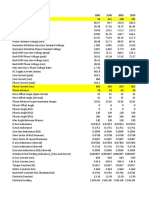 Drive Voltage and Current Parameters