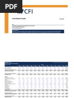 Income Statement Template: Strictly Confidential