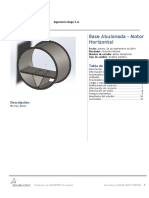 Base Abulonada - Motor Horizontal