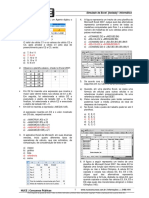 Questões Excel 2007 - Gabarito