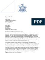 Legislative Letter To DEC Regarding Title V Air Permits