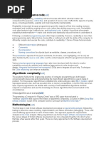 Readability of Source Code: Chess Algorithms As An Example