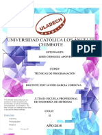 PDF Inve Formativa Tecnicas de Programacion Lidis Chinguel DD