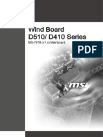 Wind Board: Wind Board D510/ D410 Series D510/ D410 Series