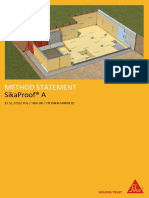 SikaProof A Method Statement 19.12.19