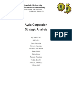 Ayala Corporation Strategic Analysis: Quezon City Polytechnic University