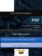 Electrodynamics Circuit Elements