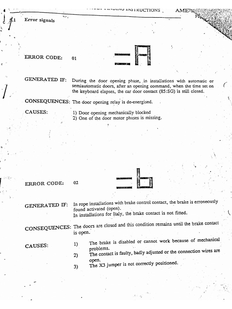 EPB Fault Coad | PDF