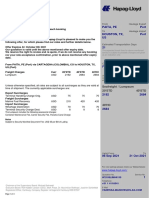 Paita, Pe Port Houston, TX, US Port: From Haulage Export