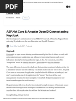 Core & Angular OpenID Connect Using Keycloak - by Xavier Hahn - Medium