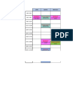 Horario Oficial Gestion II-2021