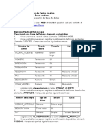 Ejercicios de Practica de Access Curso Bases de Datos