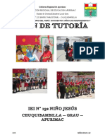 Plan de Tutoria Inicial - 2021