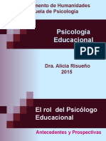 Rol Del Psicologo Educacional