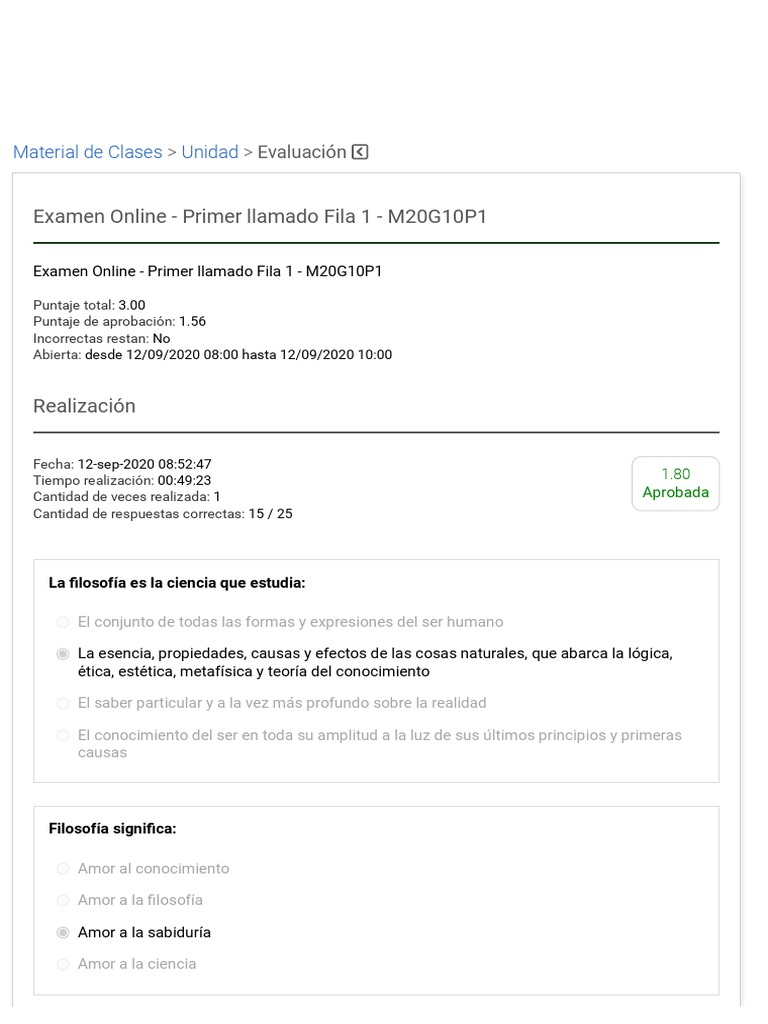 Examen Modulo 1 Pdf Conocimiento Constructivismo Filosofía De La