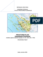 Prostorni Plan Zadarske Zupanije - Sluzbeni Glasnik Broj 2 - 01, 6 - 04, 2 - 05, 17 - 06 16-4 - 15