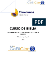 Lectura Popular y Comunitaria de La Biblia Cebiclar