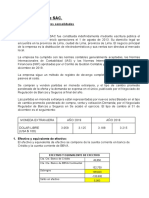 Notas A Los EEFF - Distribuidora Santa Fe SAC