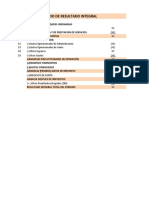 Estado de Resultado Integral