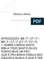 Ppt Musica Padre Zezinho Sobre Minha Biblia