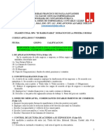 Examen final Derecho Empresarial Contable I con tópicos sobre constitución de empresas, clasificación, títulos valores, estados financieros y derecho mercantil