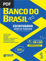 Apostila Banco do Brasil 2025: Agente Bancário | PDF