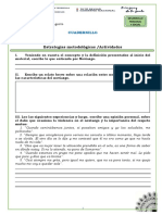 8º Grado Desarrollo Personal y Social Estudiante 16 Al 20 de Agosto