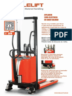 Apilador Manual y Semi Electrico Noblelift SPM