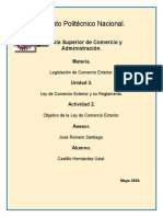 Uziel Castillo Hernandez - LECO - Objetivo de La Ley de Comercio Exterior - Opinion