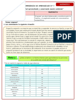 MATÉMÁTICA Somos Lo Que Comemos