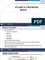Nature of Loads in A Distribution System