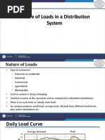 Nature of Loads in A Distribution System