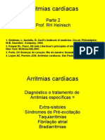 Arritmias cardíacas: diagnóstico e tratamento