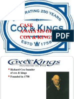Case Analysis of Cox & Kings
