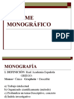 Informe Monográfico