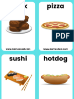 2 Food Flashcards