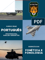 EEAR PORTUGUÊS - Ex. - Fonética e Fonologia (1)-2