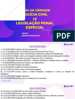 Hora Da Verdade Pc Ce - Legislação Penal Extravagante