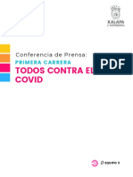 Conferencia de Prensa Carrera Contra COVID